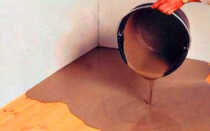 Как залить бетонную стяжку на деревянный пол?