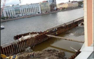 Как заливать бетон в воде?