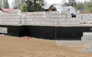 Стены из газобетона