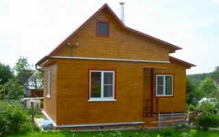 Недорогой дачный домик своими руками