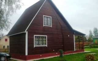 Покраска деревянного дома внутри и снаружи