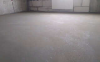 Стяжка из бетона