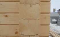 Зимний дом из профилированного бруса