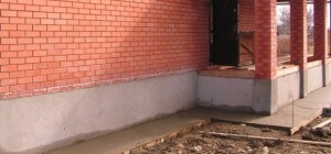 Бетонная отмостка