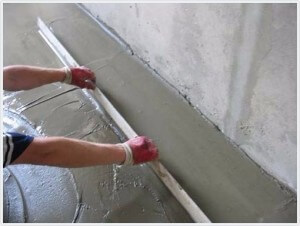 Выравнивание стяжки