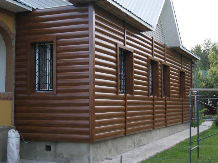 металлический блок хаус